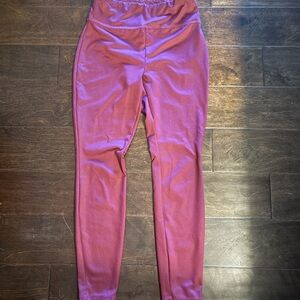 Garnet High-Waisted Pink Leggings